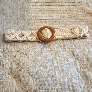 Banana Republic Crocheted Belt - Size M